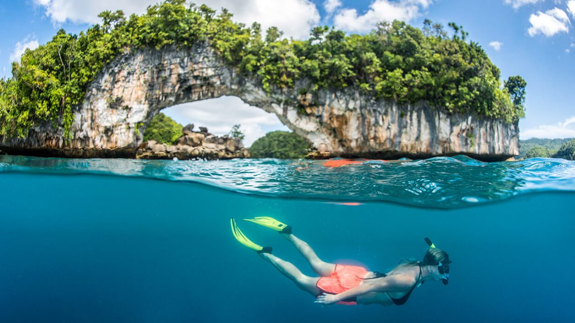 Ngây ngất với sắc xanh của đảo quốc Palau