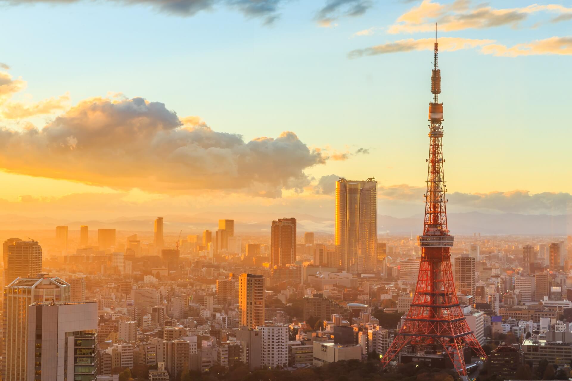 Nét đẹp hiện đại của tháp truyền hình Tokyo Sky Tree.