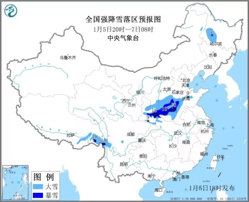 Bản đồ dự báo lượng mưa ở Trung Quốc từ ngày 2 tháng 7 đến ngày 3 tháng 7, trong đó tỉnh Hồ Nam, Hồ Bắc (điểm khoanh tròn màu đỏ) đều xảy ra mưa to đến cực to tại một số khu vực.