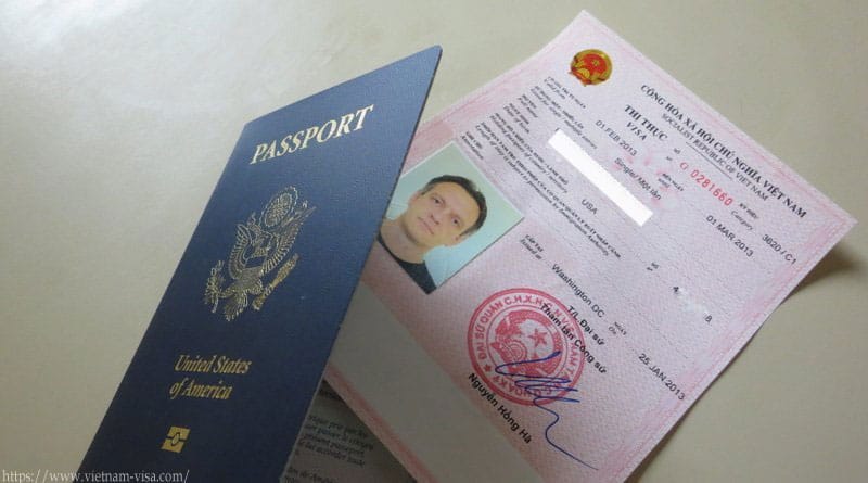 從澳門申請越南簽證的說明