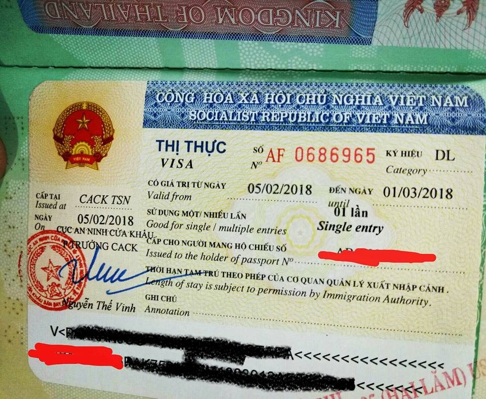 Processus de demande de visa pour le Vietnam depuis Madagascar