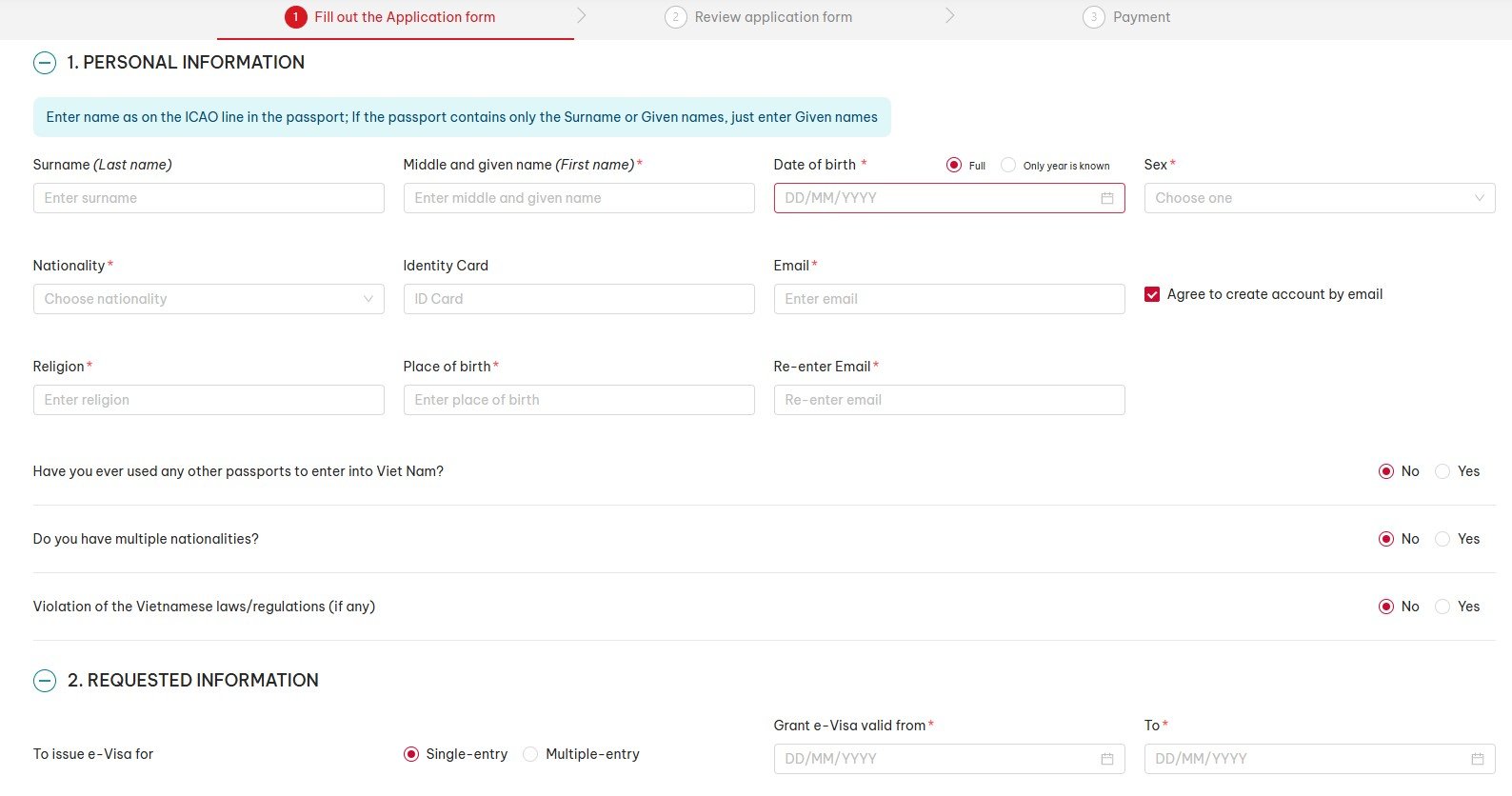 Exploring Vietnam E-visa Requirements for Travelers from Denmark -