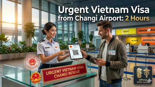 Urgent Vietnam Visa from Singapore (Changi Airport): 2026 Fast-Track Rescue